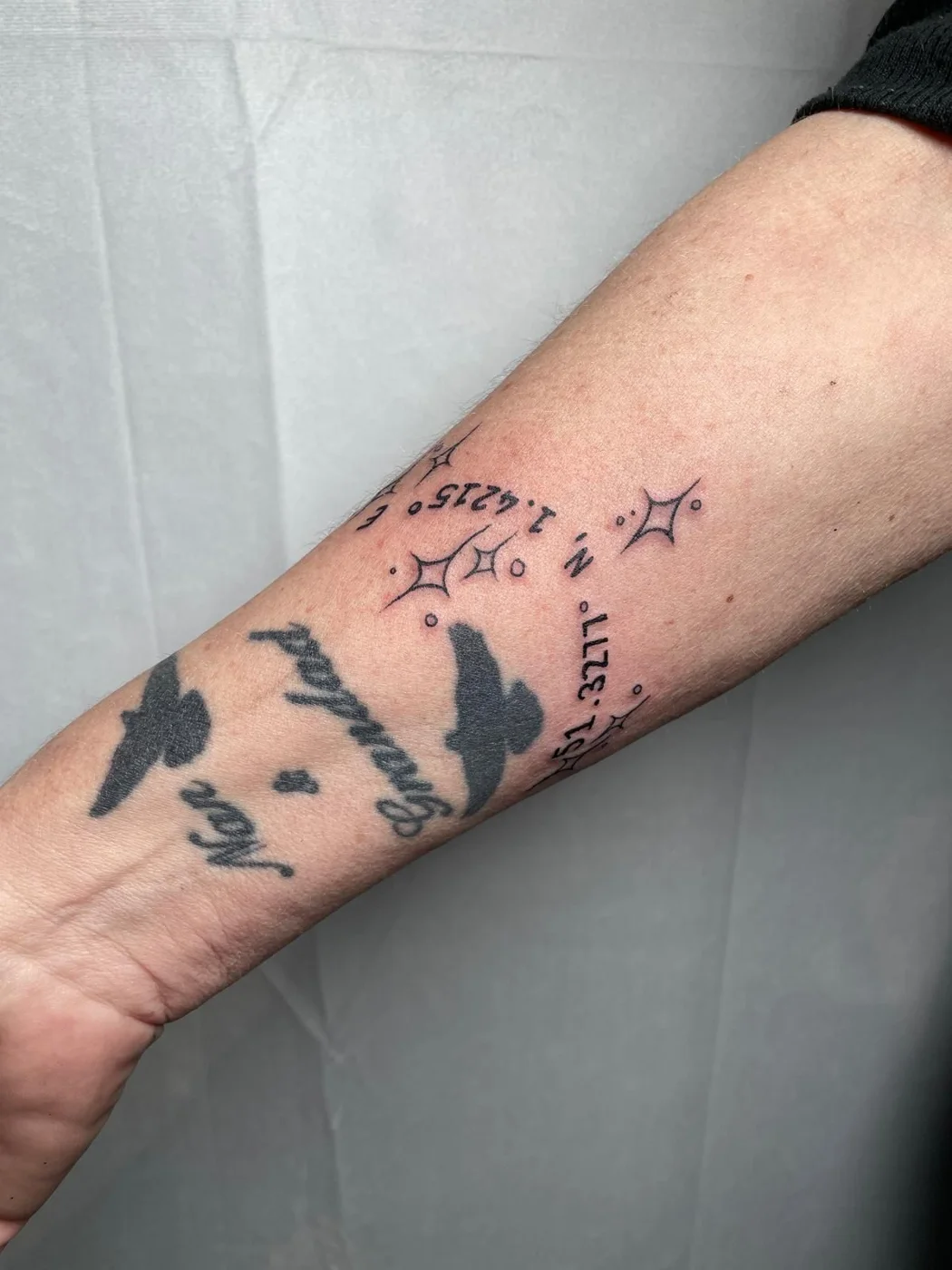 Tattoo and piercing work by Boys Don't Cry Camden studio