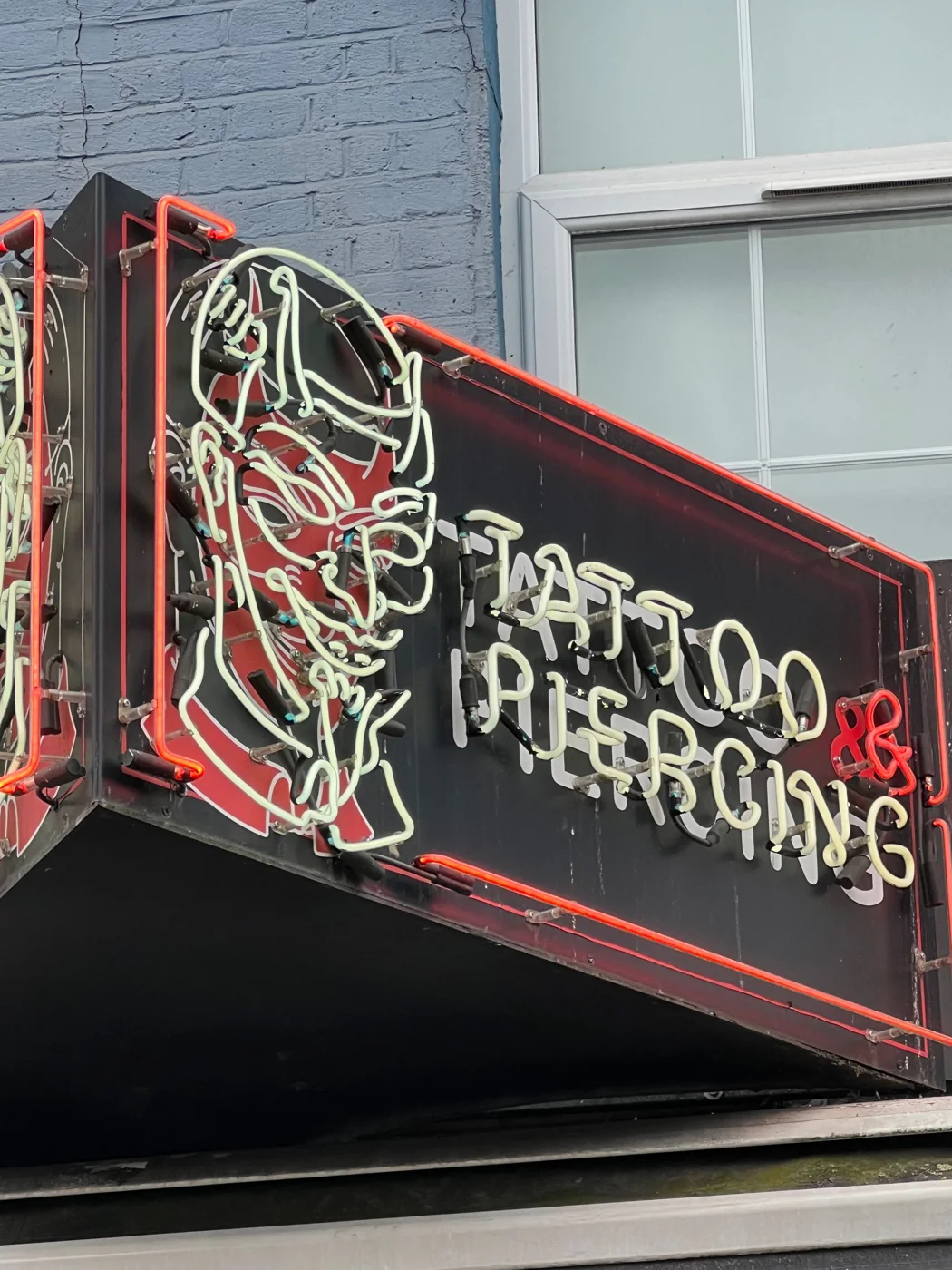 Tattoo and piercing work by Boys Don't Cry Camden studio
