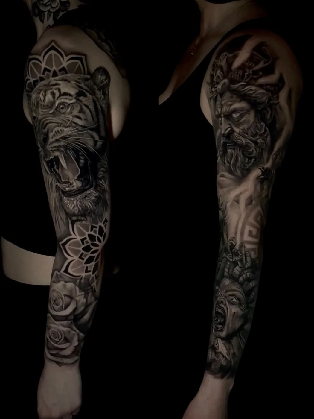 Tattoo and piercing work by Boys Don't Cry Camden studio