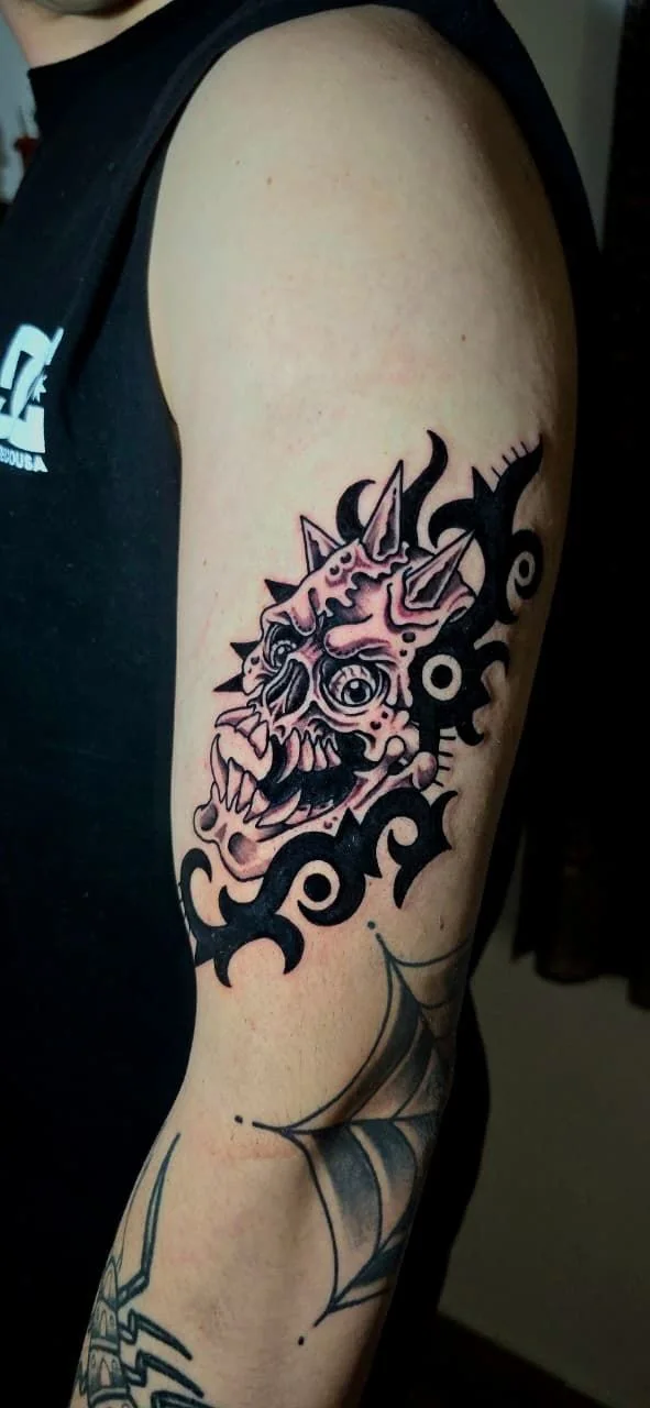Tattoo and piercing work by Boys Don't Cry Camden studio