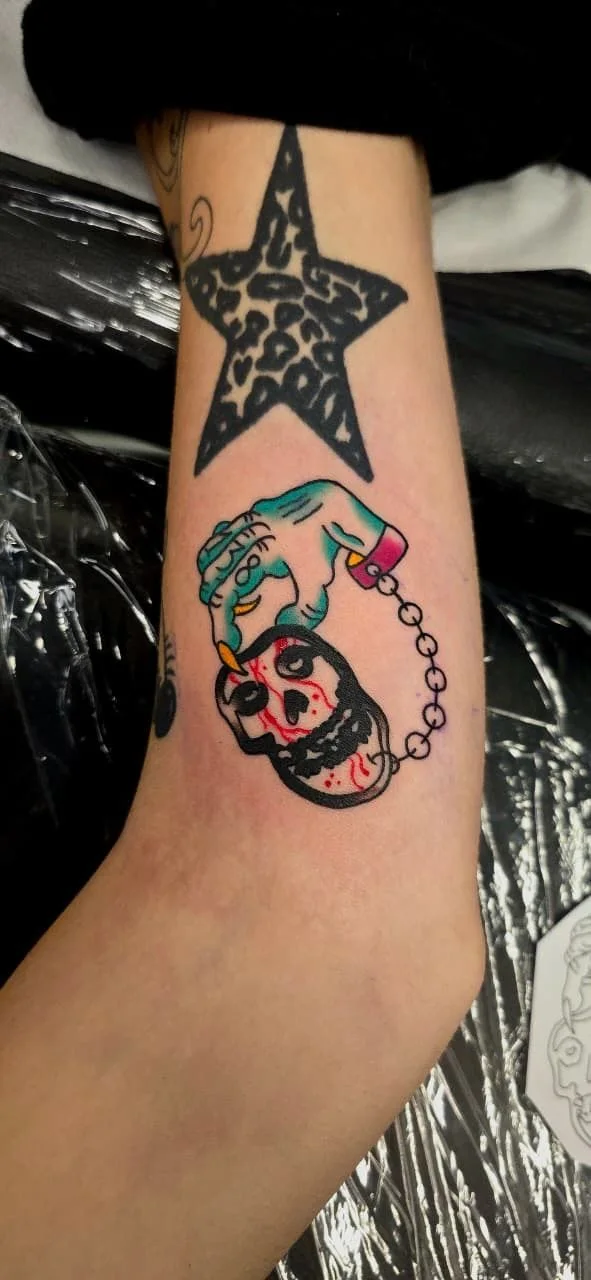 Tattoo and piercing work by Boys Don't Cry Camden studio