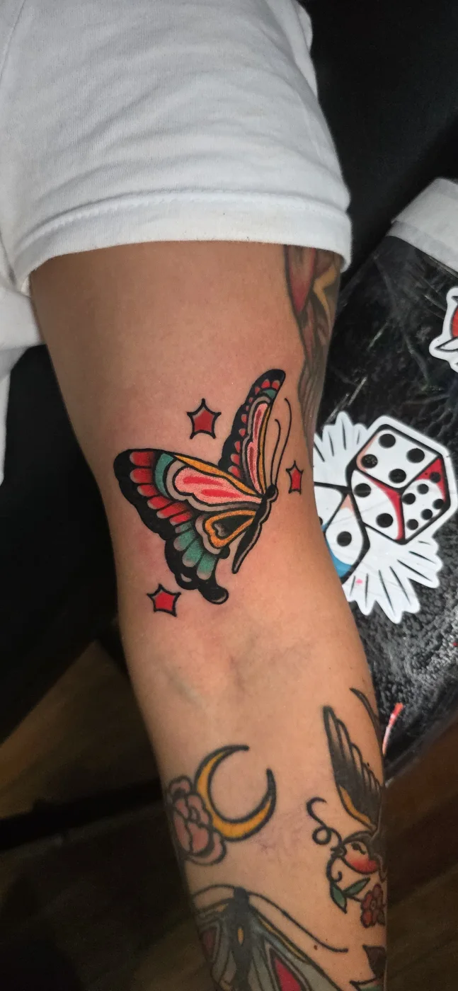 Tattoo and piercing work by Boys Don't Cry Camden studio