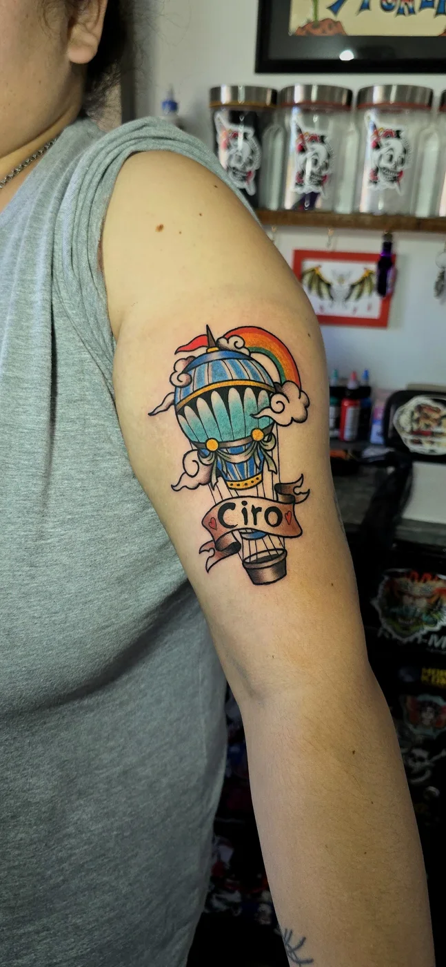 Tattoo and piercing work by Boys Don't Cry Camden studio