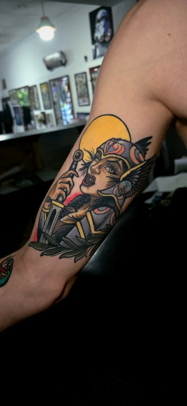 Tattoo and piercing work by Boys Don't Cry Camden studio