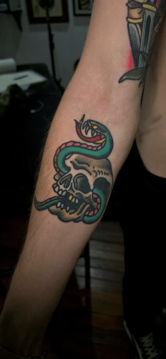 Tattoo and piercing work by Boys Don't Cry Camden studio