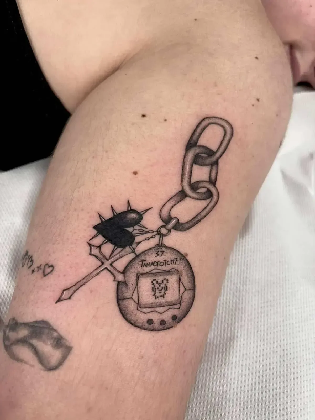 Tattoo and piercing work by Boys Don't Cry Camden studio