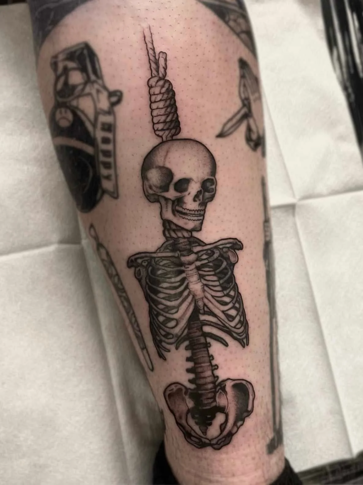 Tattoo and piercing work by Boys Don't Cry Camden studio
