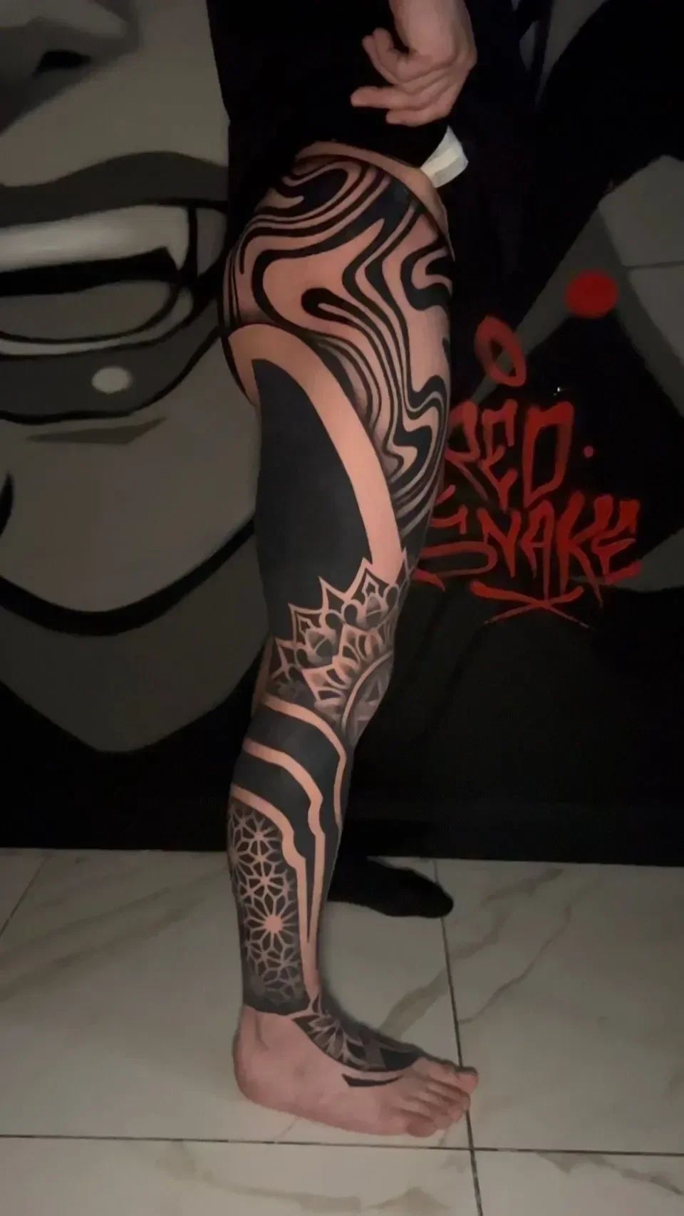 Tattoo and piercing work by Boys Don't Cry Camden studio